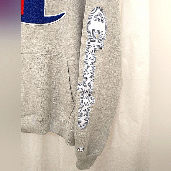 New w/o Tags Champion X Timberland Heavyweight Pullover Fleece Drawstring Hoodie - Picture 4 of 10